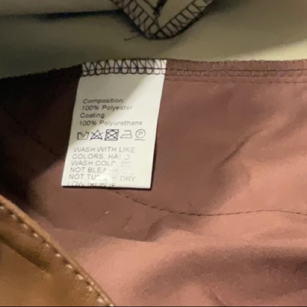Brown Faux Leather Women Shorts - Picture 4 of 4